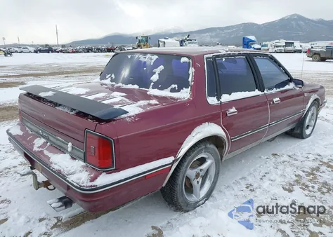 1988 Oldsmobile Cutlass Ciera z USA, uszkodzony, nr VIN 2G3AJ51W1J9350875